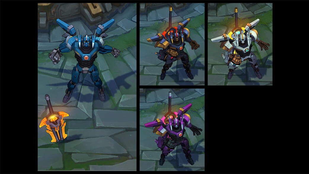 Mecha Aatrox Skin League Of Legends - Price, Lore, Chromas, Art - AllSkins