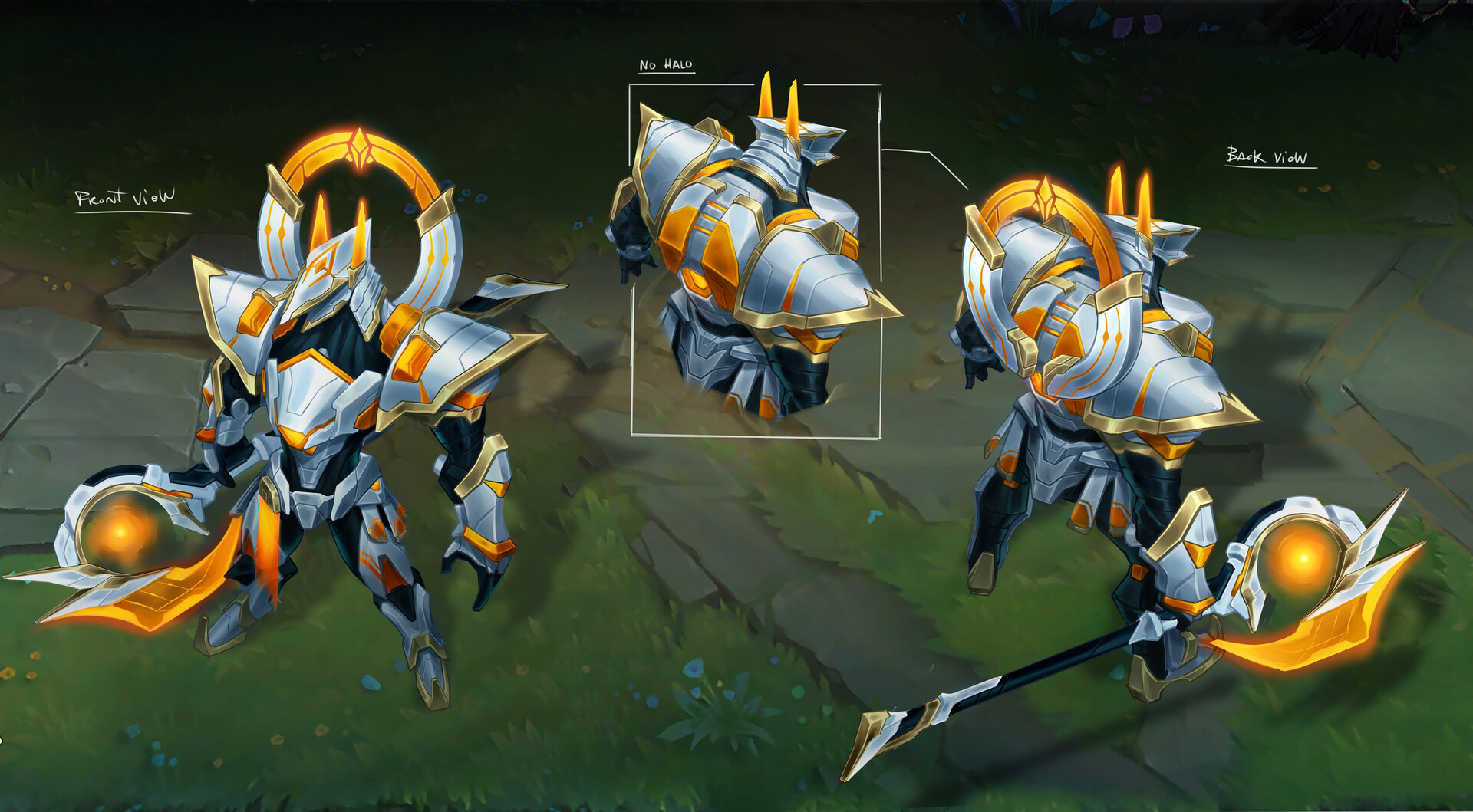 Armored Titan Nasus skin League of Legends - price, lore, chromas, art