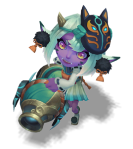 Spirit Blossom Tristana skin League of Legends - price, lore, chromas ...