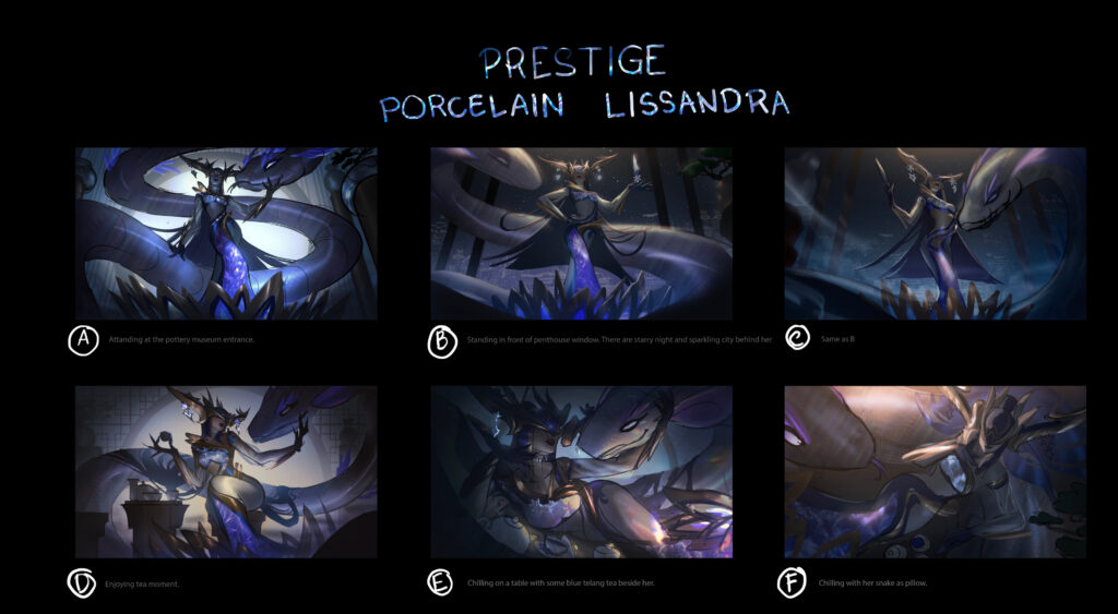 Prestige Porcelain Lissandra skin League of Legends - price, lore ...